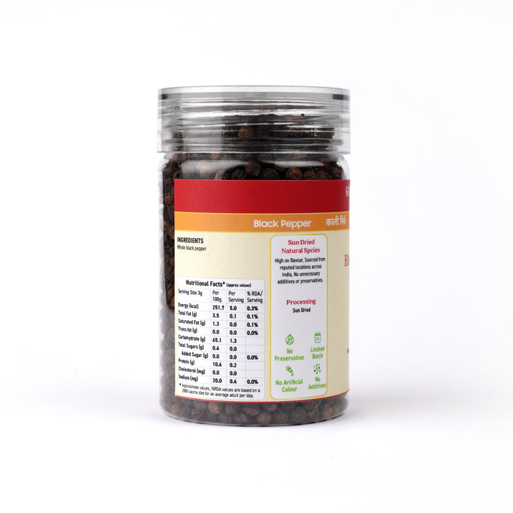 Black pepper (Kali Mirch)