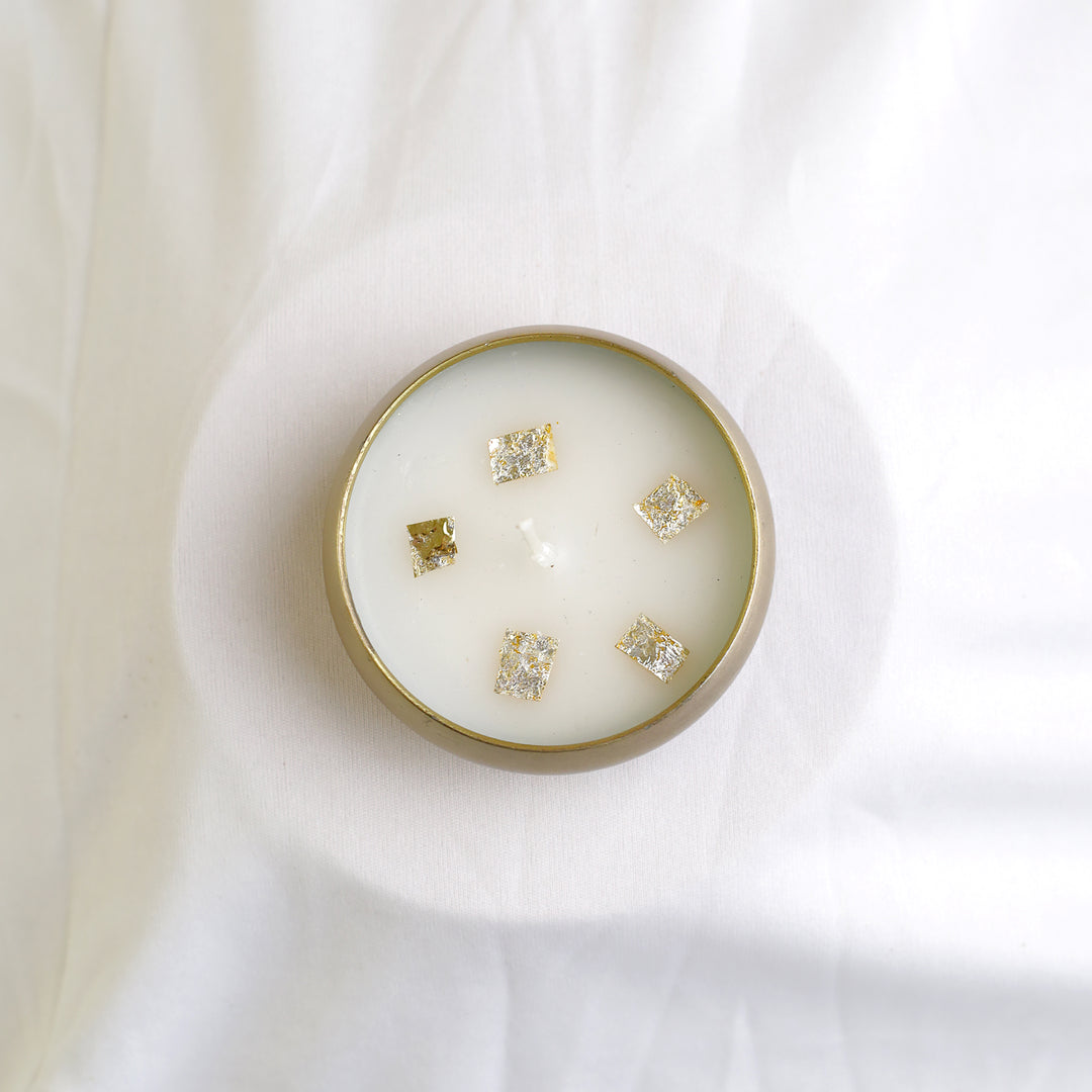 Brass Urli Candle