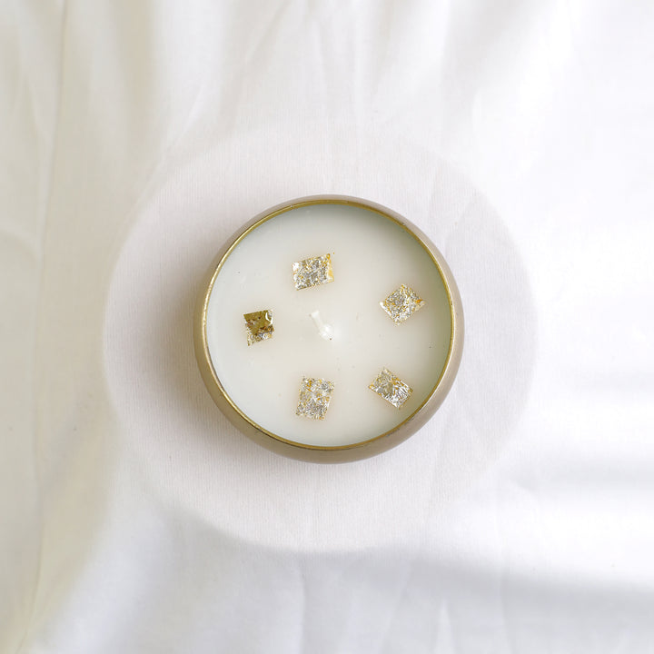 Brass Urli Candle