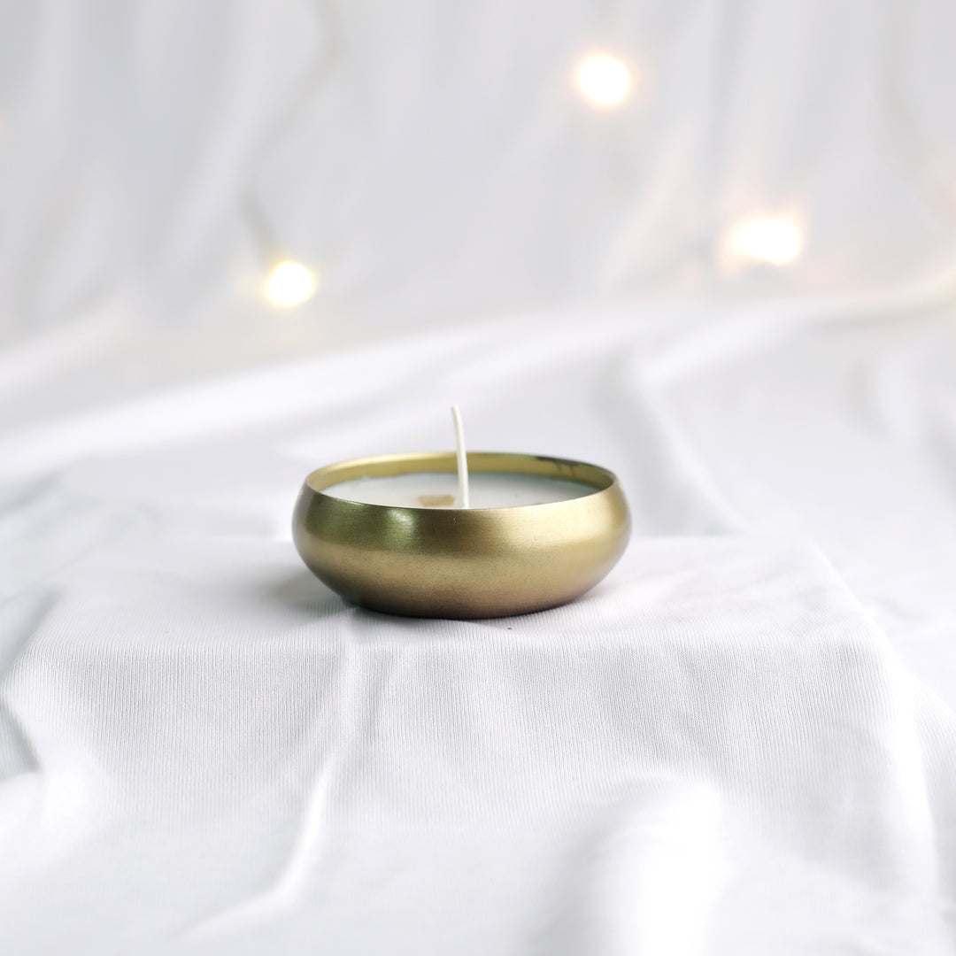 Brass Urli Candle