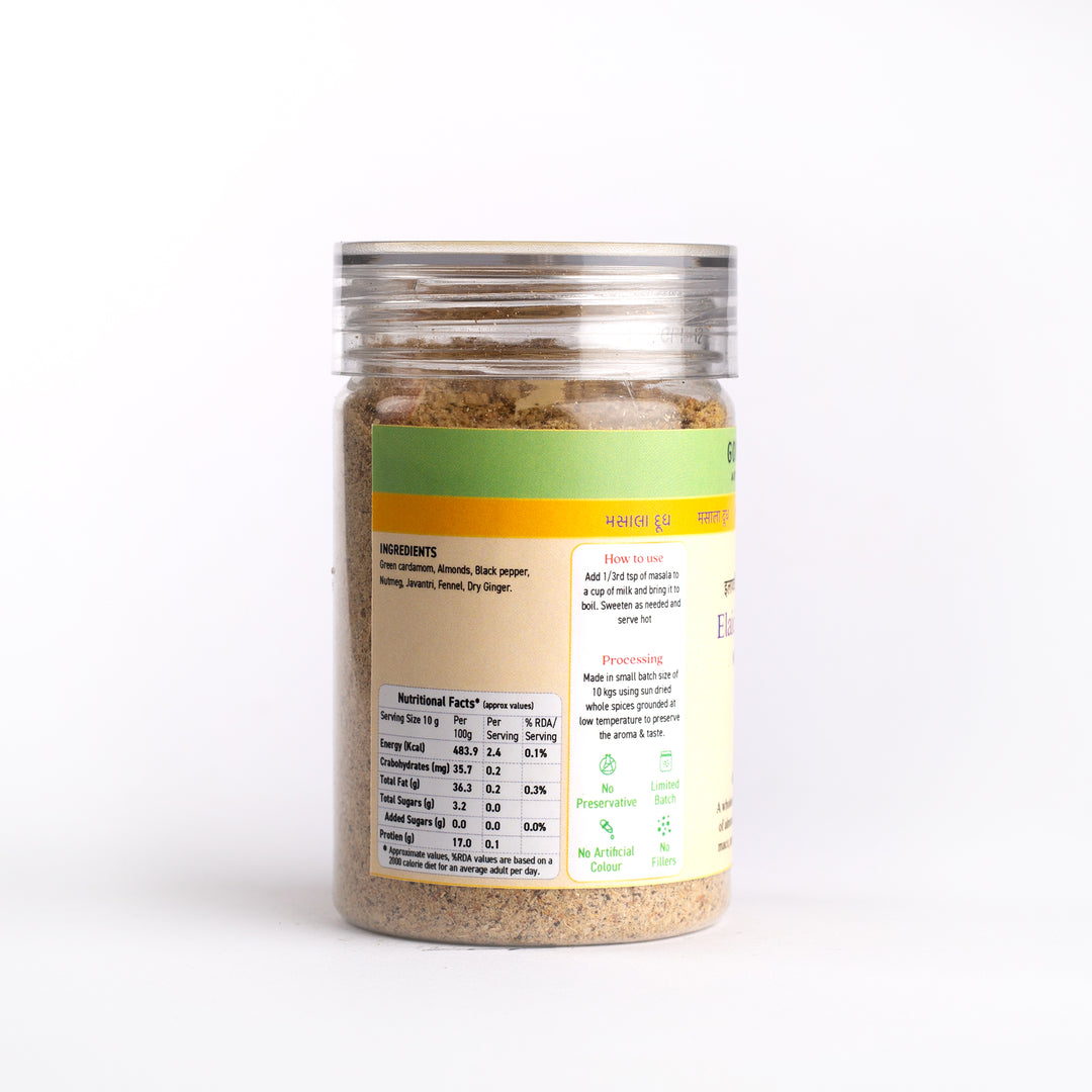 Elaichi Almond Milk (Doodh) masala