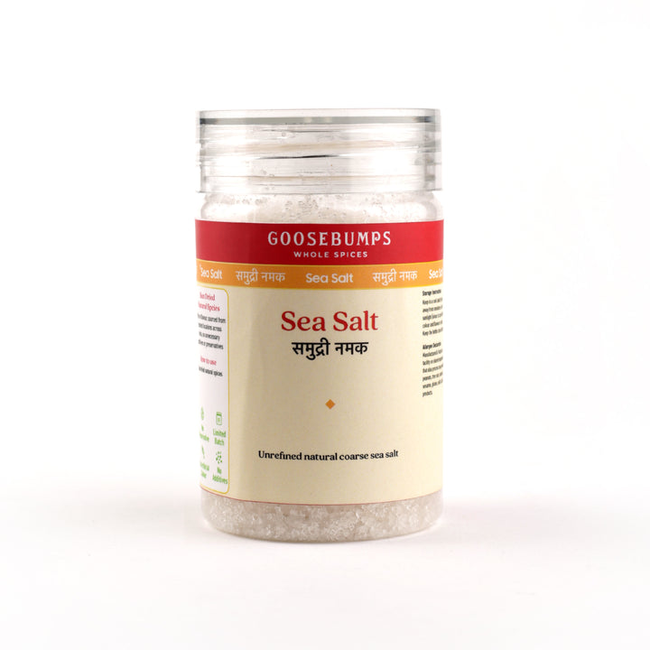 Coarse sea salt