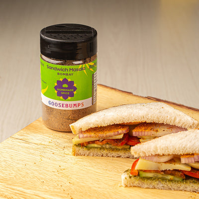 Bombay Sandwich with Goosebumps Sandwich Masala