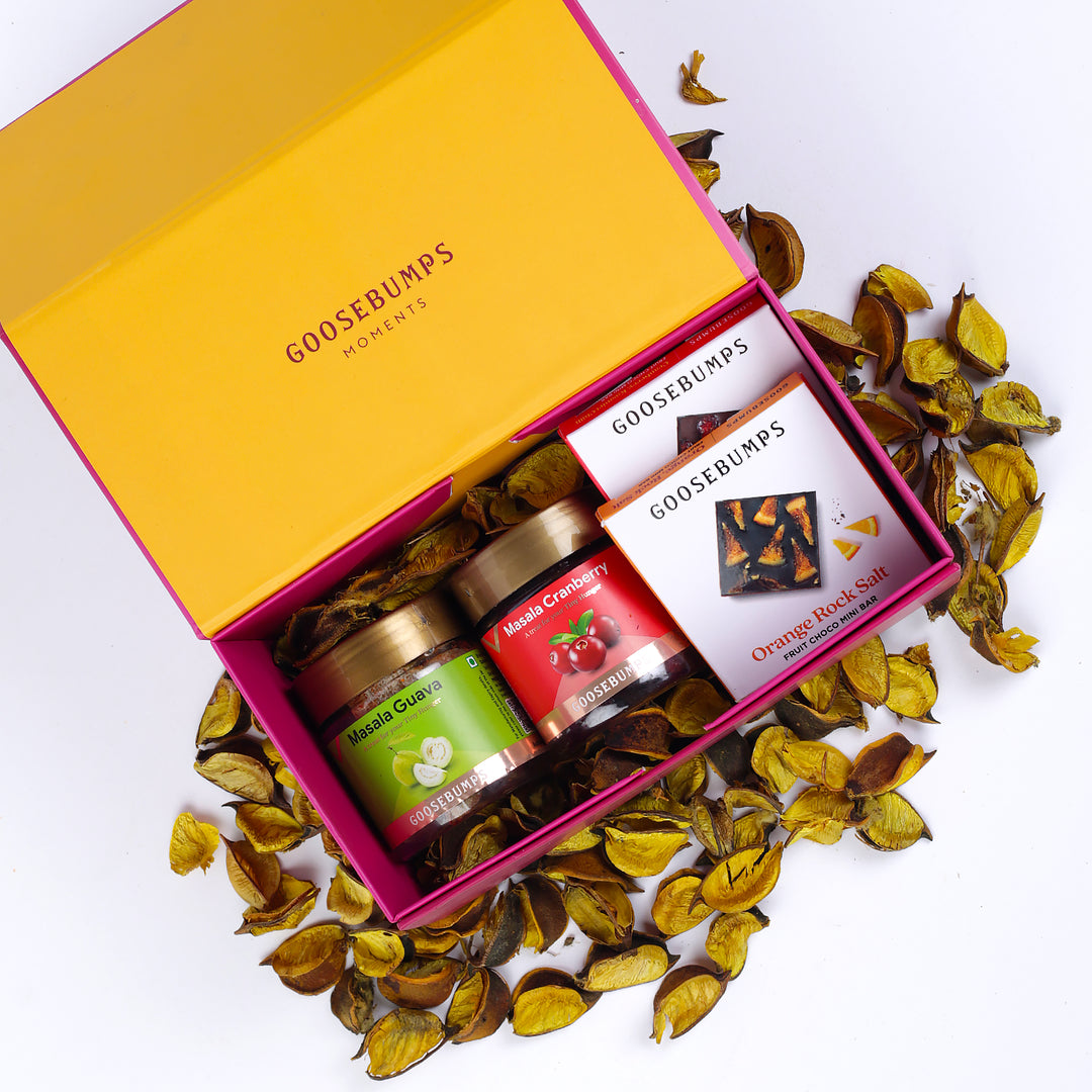 Carnival Gift Box of Masala Fruits & Chocolates