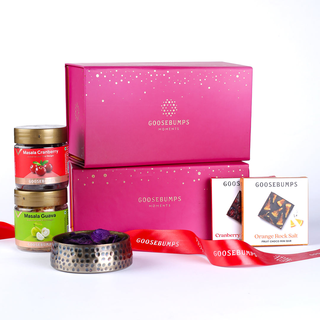 Carnival Gift Box of Masala Fruits & Chocolates