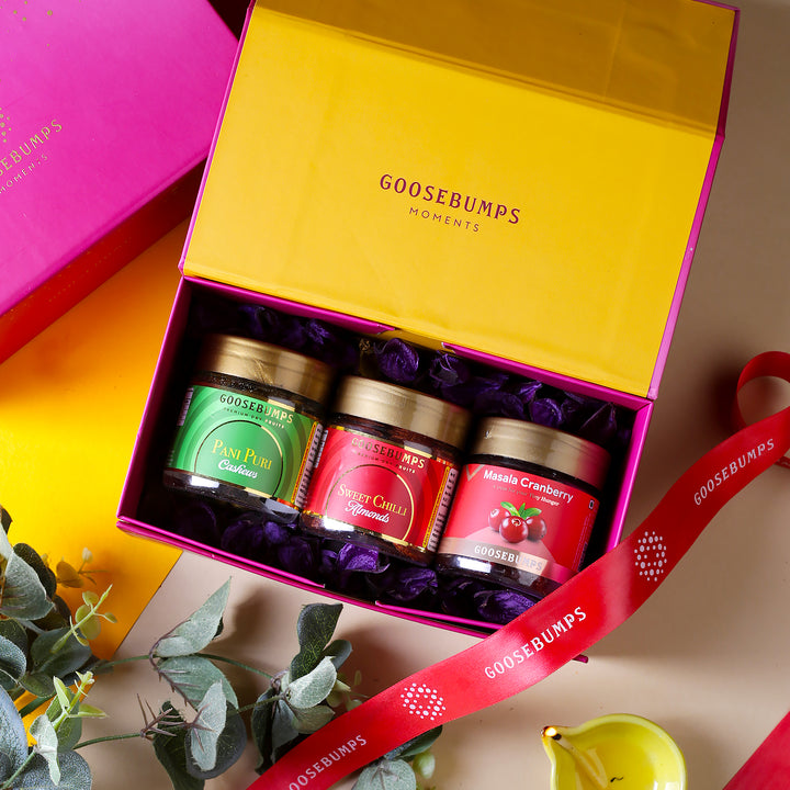 Carnival Gift Box of Dryfruits & Masala Fruits