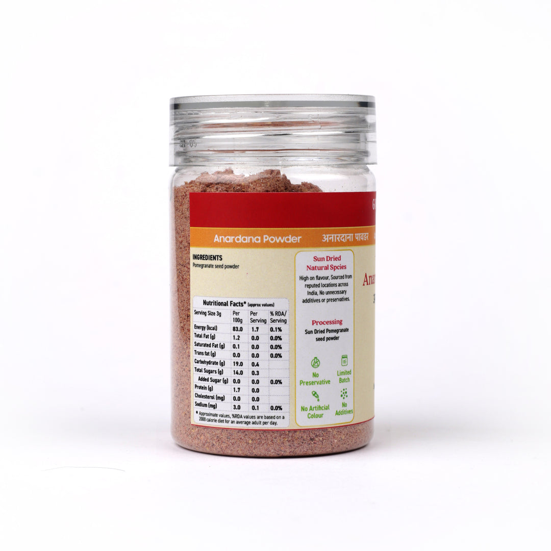Pomegranate powder (Anardana Powder)