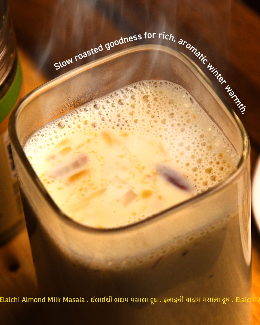 Elaichi Almond Milk (Doodh) masala