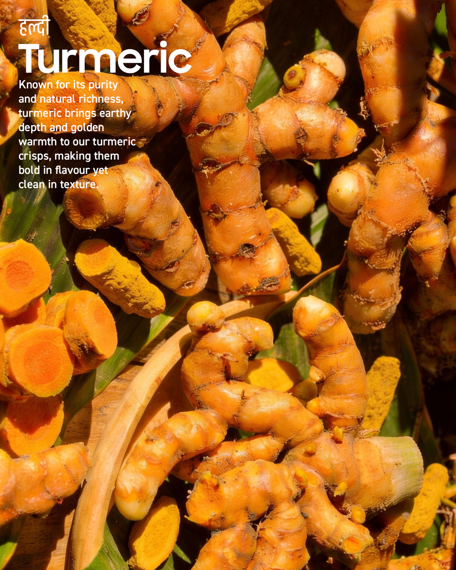 Chatpata Turmeric Crisps Mukhwas