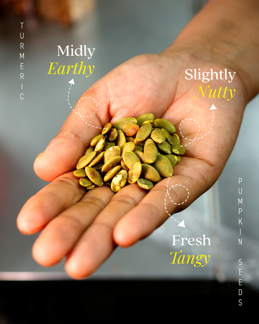 Turmeric Pumpkin Seeds