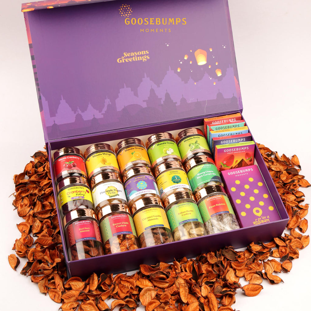 Goosebumps Benaras Shudhikaran Gift Box | Diwali Dry Fruits Gift