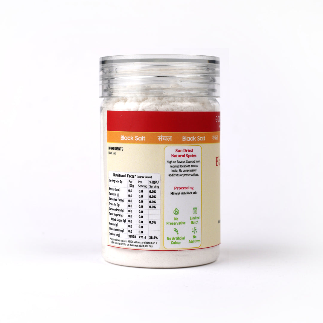 Black rock salt (Sanchal)