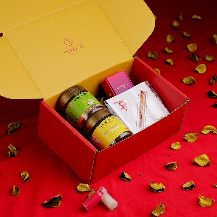Raksha Bandhan Essentials Gift Box for Brother or Sister