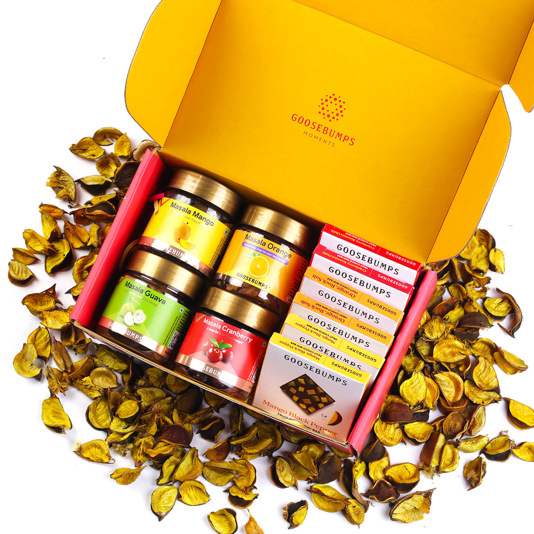 Eco Gift Box of 4 Fruits & 6 Chocolates