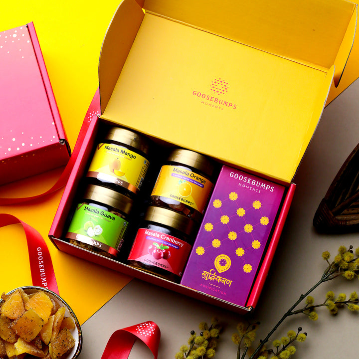Eco Gift Box of Masala Fruits & Shudhikaran Kit