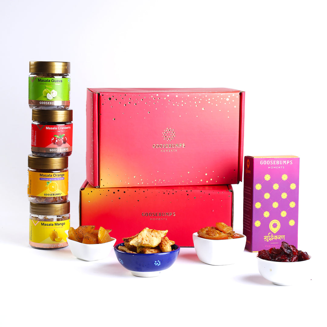 Eco Gift Box of Masala Fruits & Shudhikaran Kit