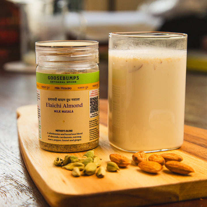 Elaichi Almond Milk (Doodh) masala