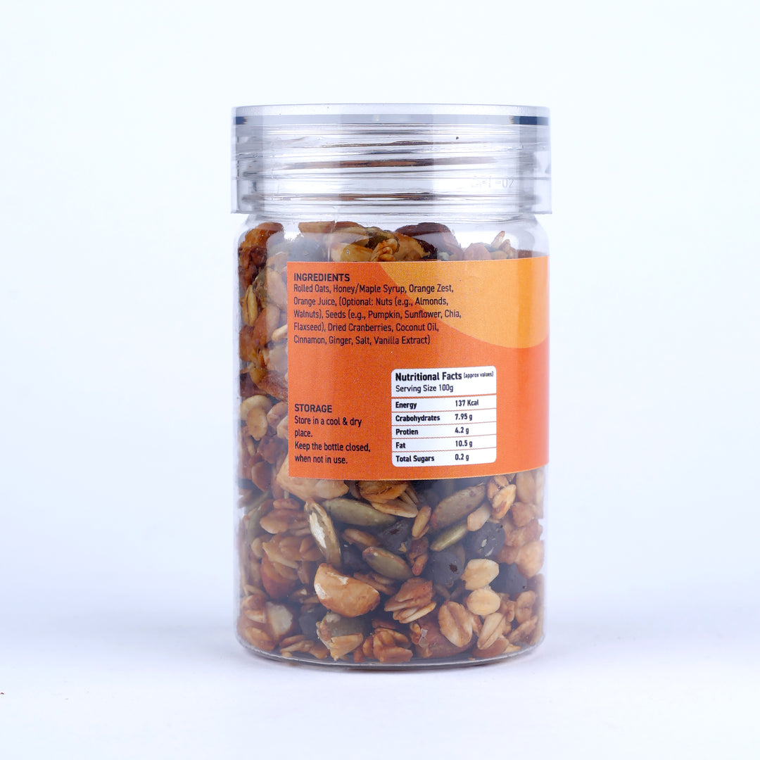 Orange Granola Hazelnut Trail Mix
