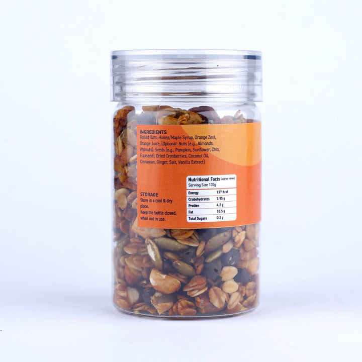 Orange Granola Hazelnut Trail Mix