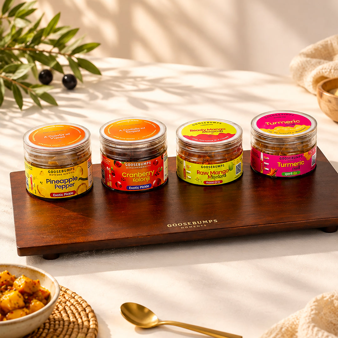Hosting Platter of Pickles and Dips - 750GMs