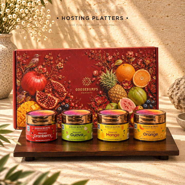 Hosting Platter of Masala Fruits - 600GMs
