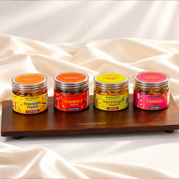 Hosting Platter of Pickles and Dips - 750GMs