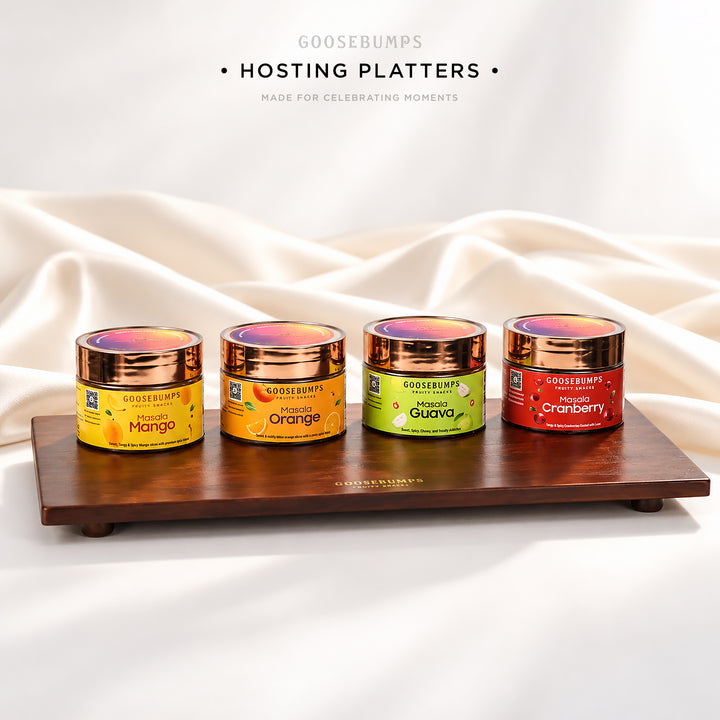 Hosting Platter of Masala Fruits - 600GMs