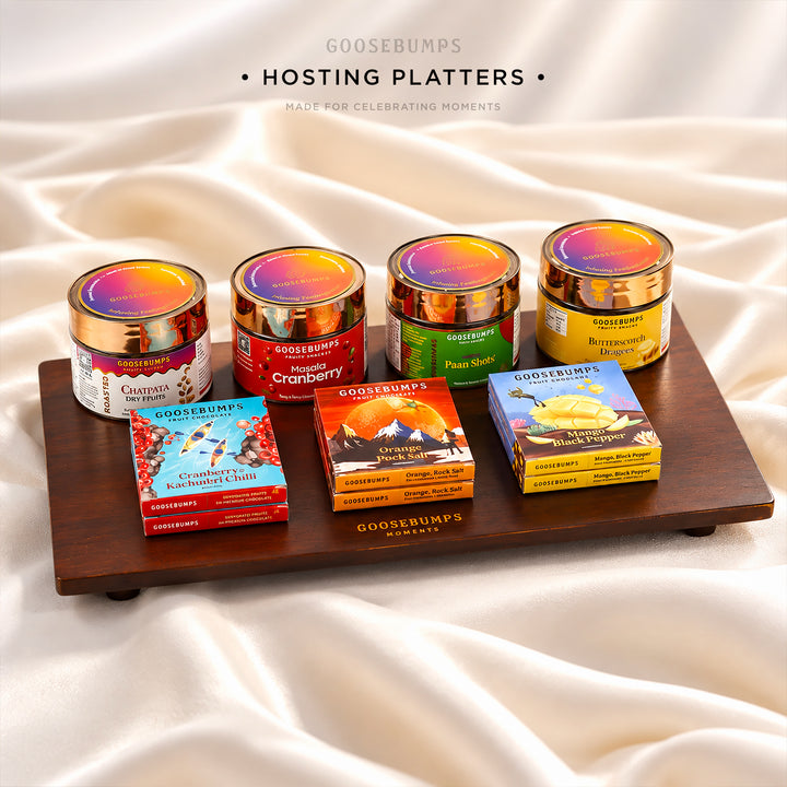 Hosting Platter of Assorted Snacks & Chocolates - 698GMs
