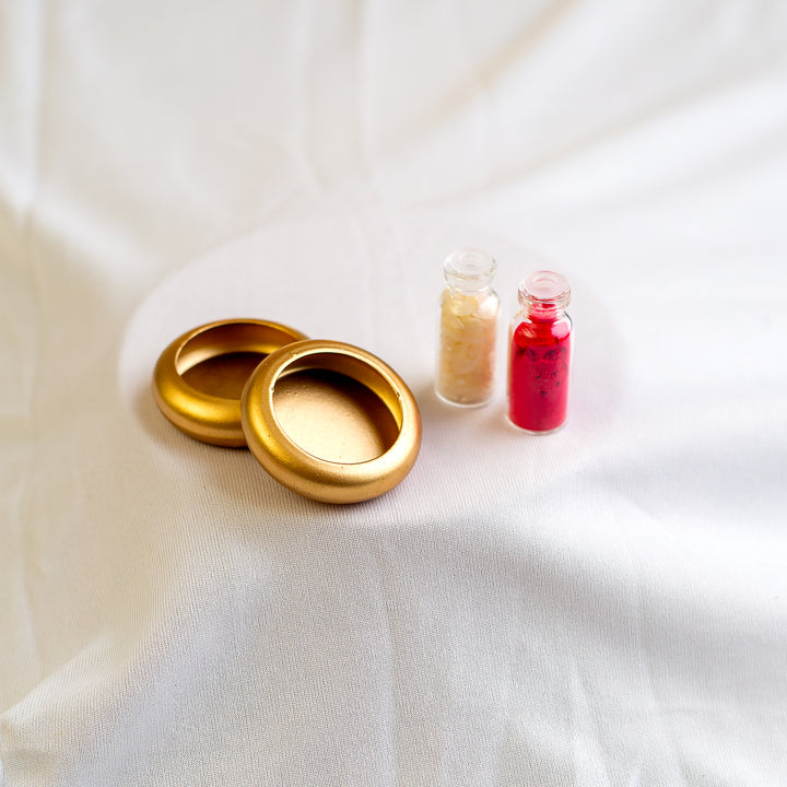 Roli Kumkum Akshat & Bowls Kit