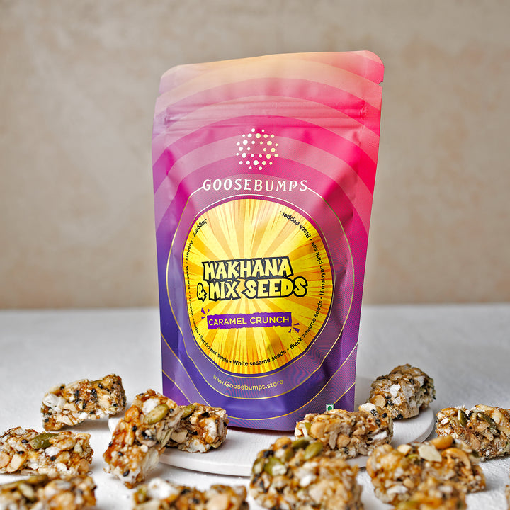 Makhana & Mix Seeds Caramel Crunch