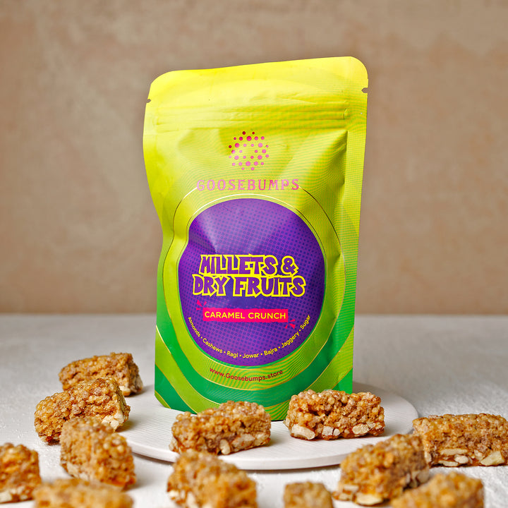 Millet & Dry Fruits Caramel Crunch
