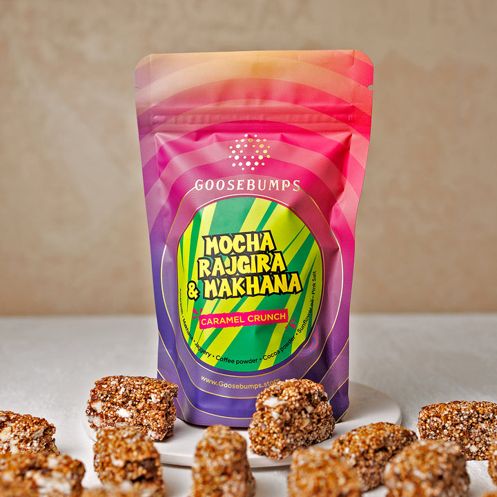 Mocha Rajgira & Makhana Caramel Crunch