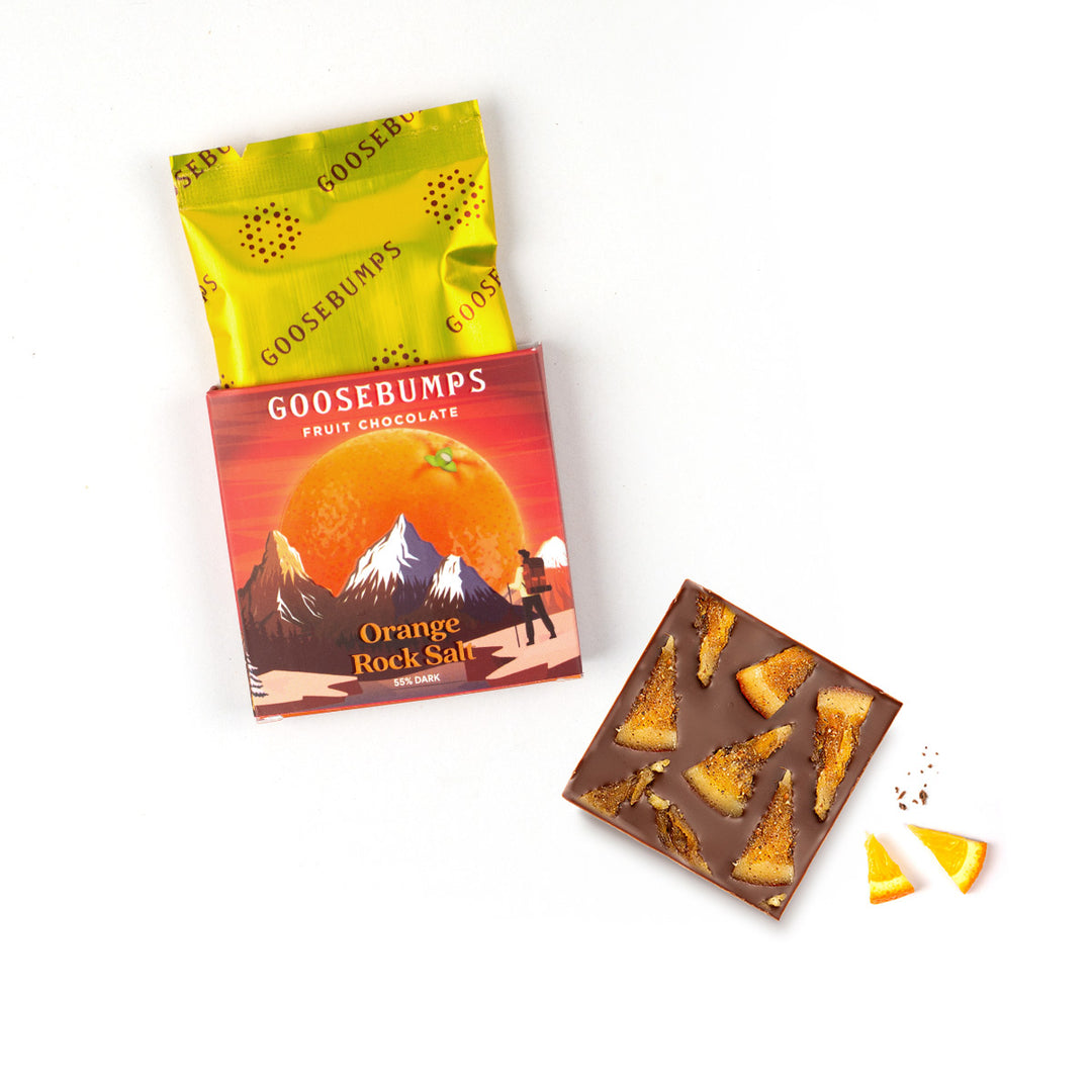 Orange Rock Salt Chocolate Mini Bars