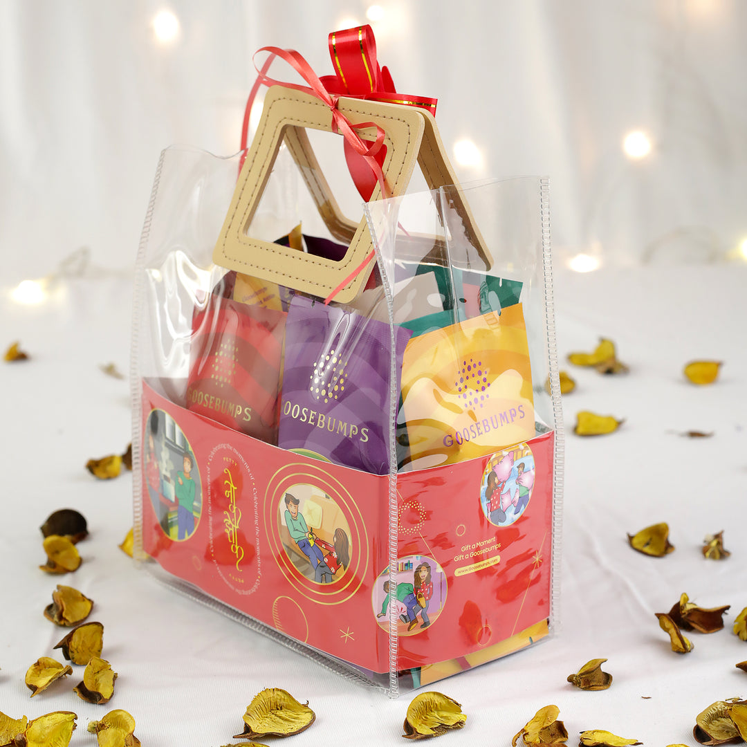 Raksha Bandhan Gift Bag Hamper for Brother or Sister