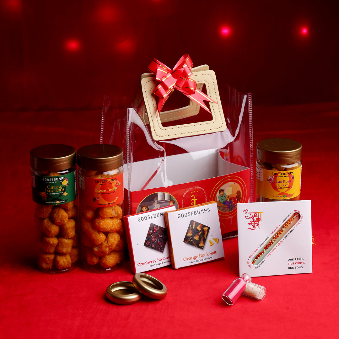Raksha Bandhan Gift Hamper For Snack Siblings