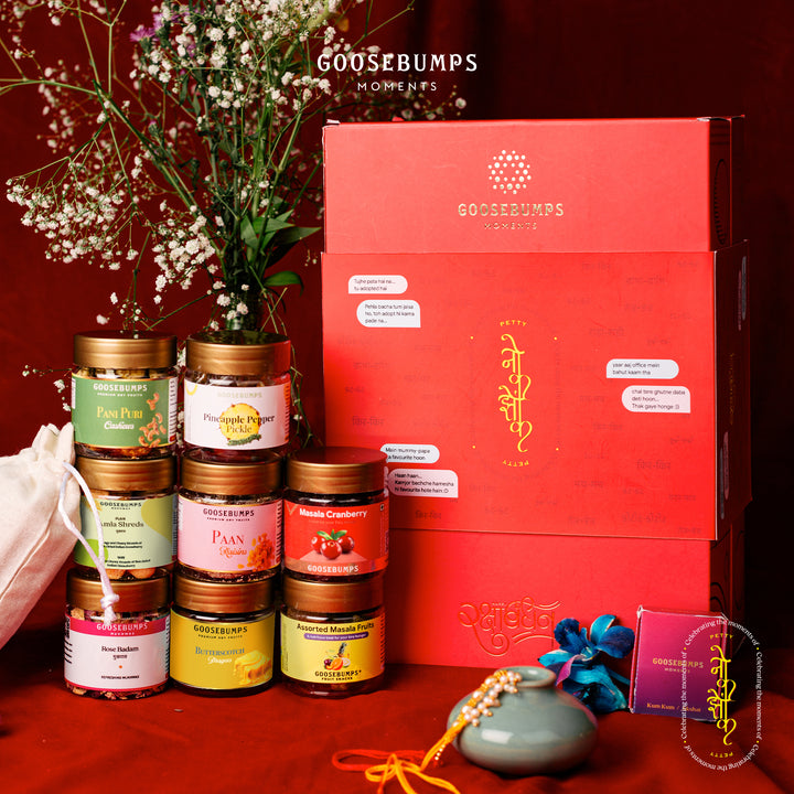 Raksha Bandhan Nok Jhok (नोक झोंक) Gift Box for Brother or Sister