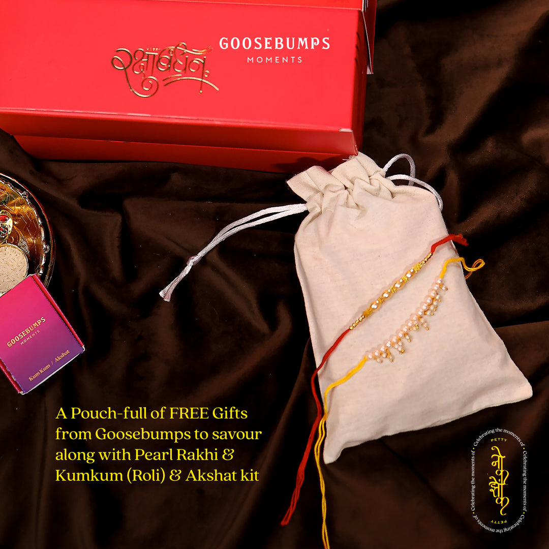 Goosebumps Raksha Bandhan (नोक झोंक) Gift Box for Brother or Sister