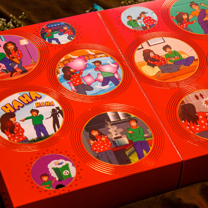 Raksha Bandhan Nok Jhok (नोक झोंक) Gift Box for Brother or Sister