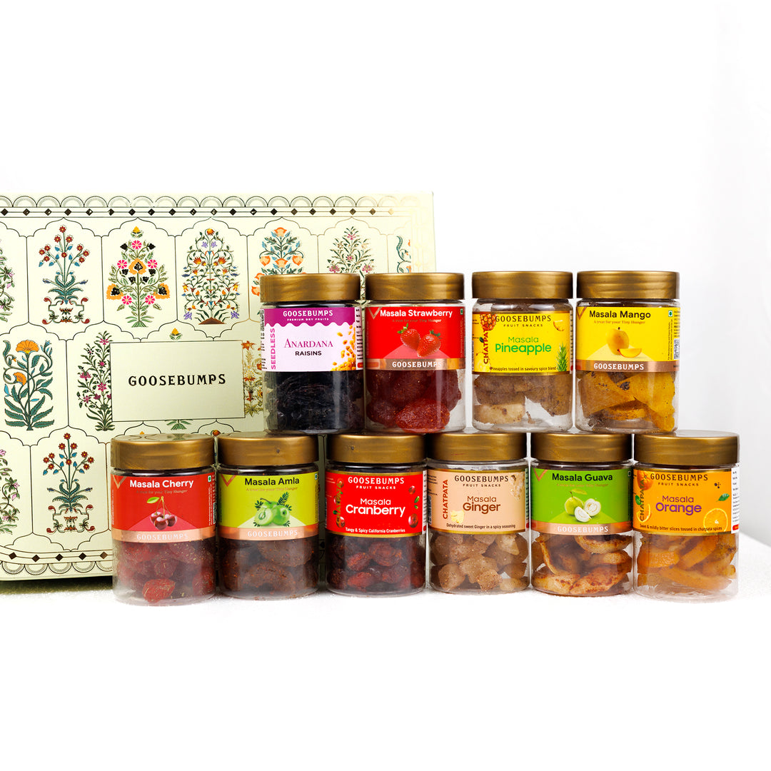 Exotic Spiced Fruit Trunk Box – 900GMs
