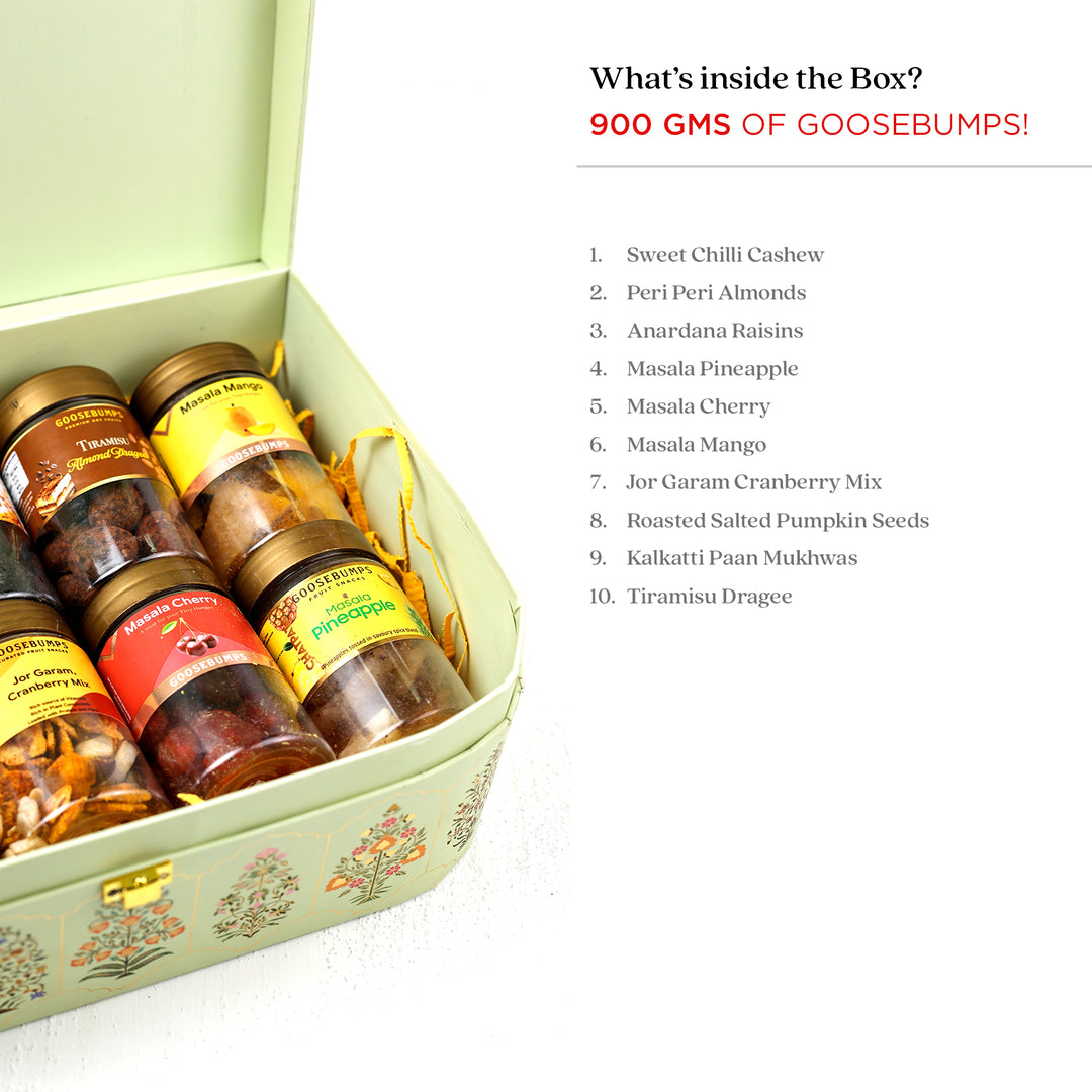 Gourmet Goodies Trunk Box - 900GMs | 10 Gourmet Treats