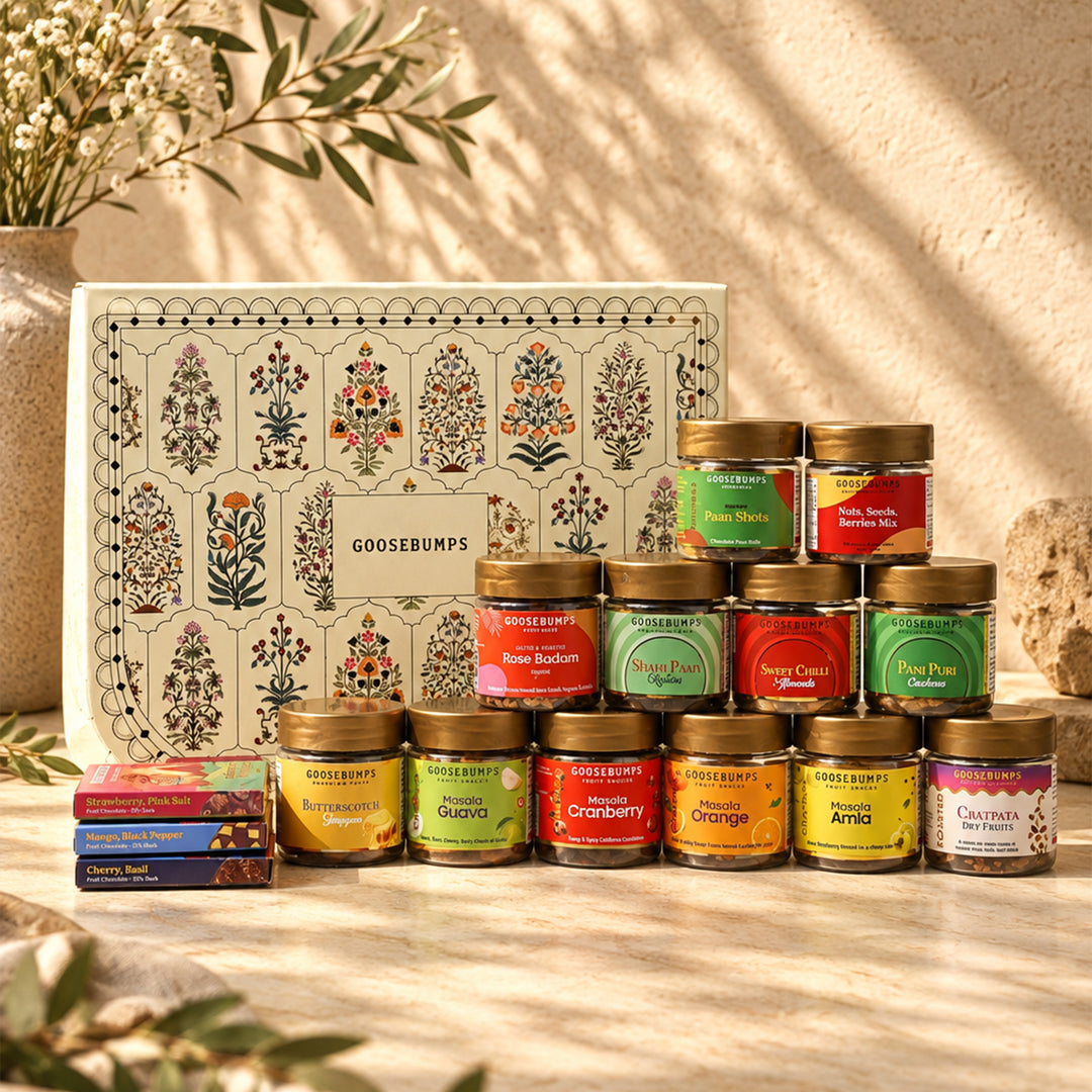 The Indulgence Trunk Box, 686 GMs | 15 Gourmet Treats