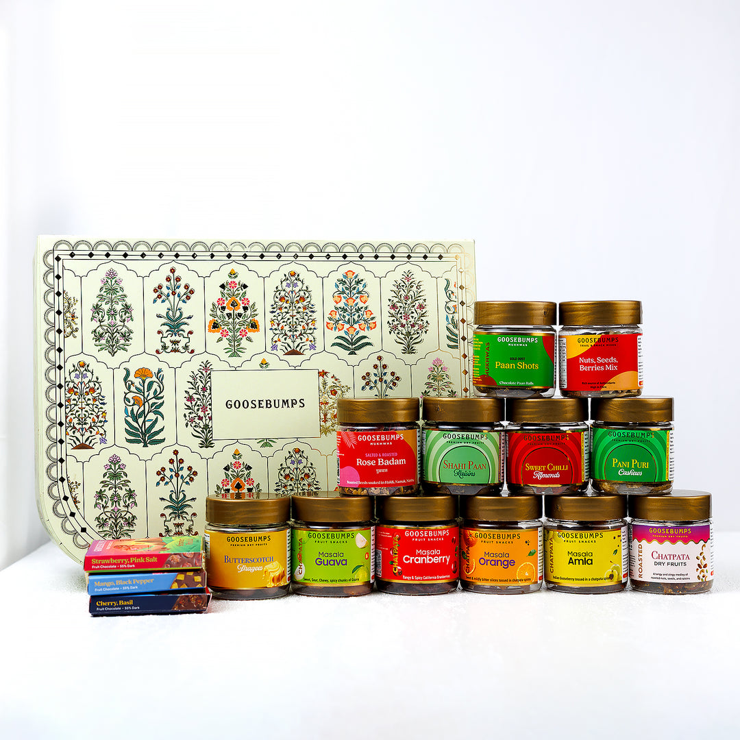 The Indulgence Trunk Box, 686 GMs | 15 Gourmet Treats
