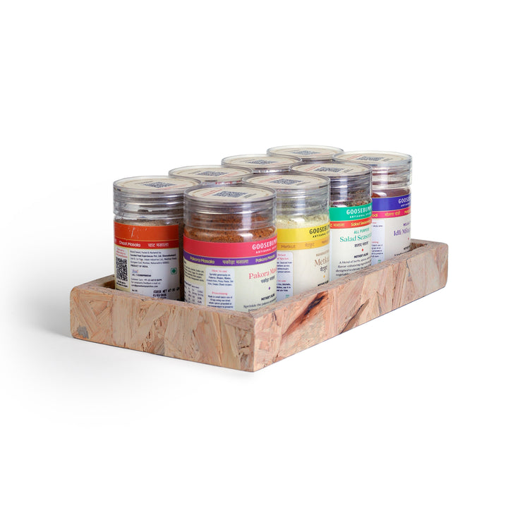 Sprinkler & Beverage Spices Tray of 8