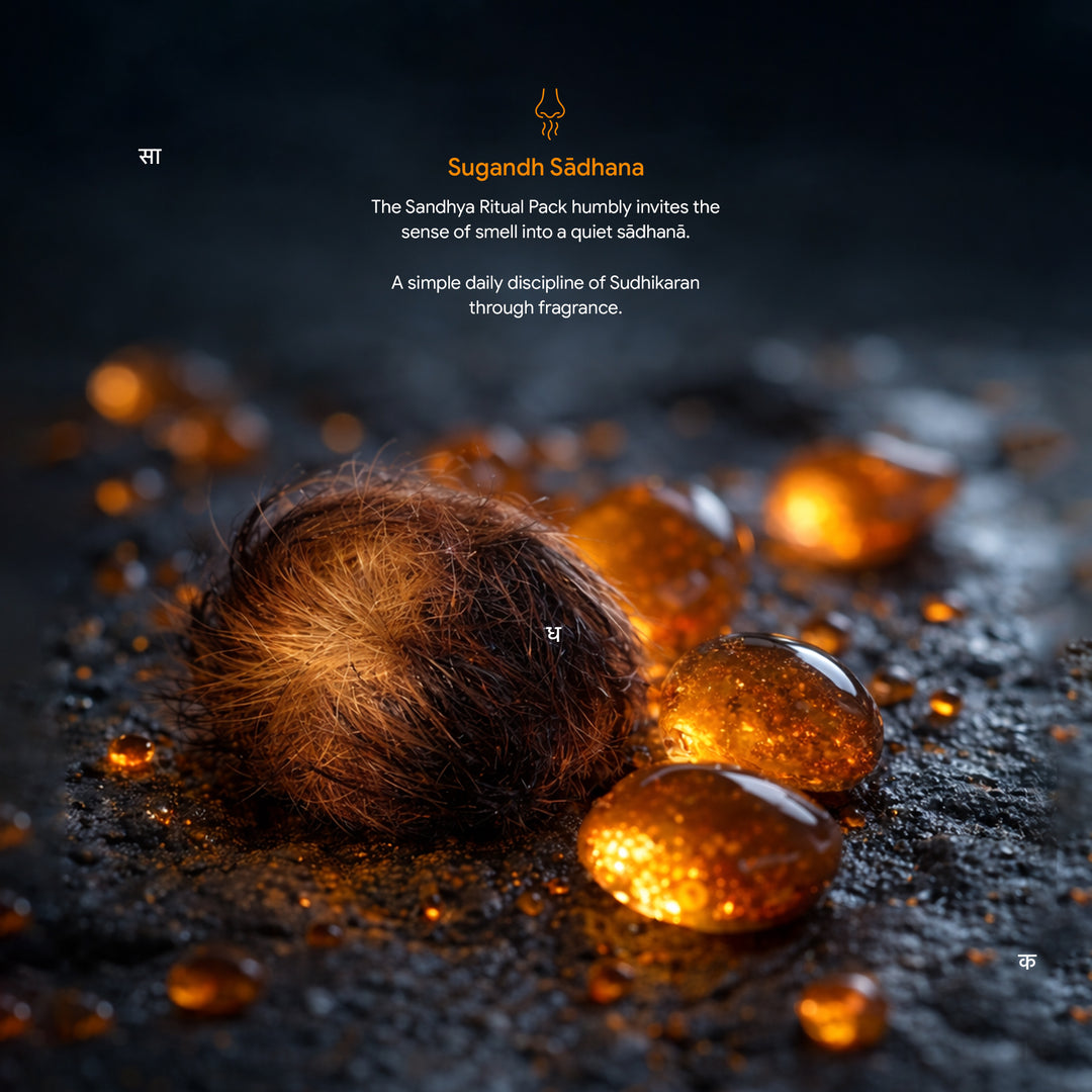 Amber Musk Smudge Incense Pack