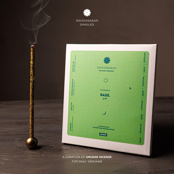 Basil Smudge Incense Pack