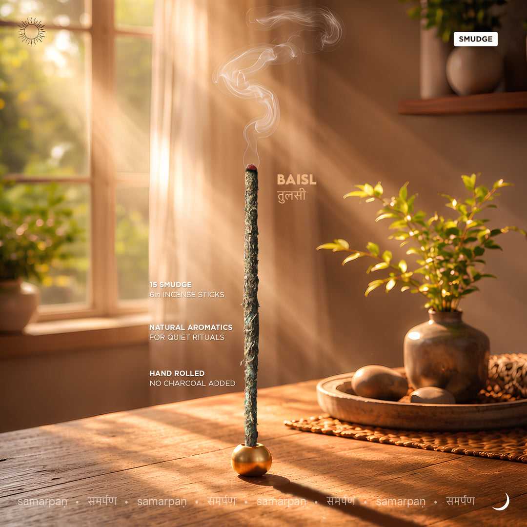 Basil Smudge Incense Pack