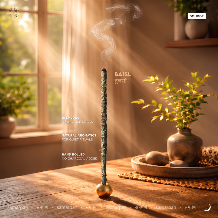Basil Smudge Incense Pack