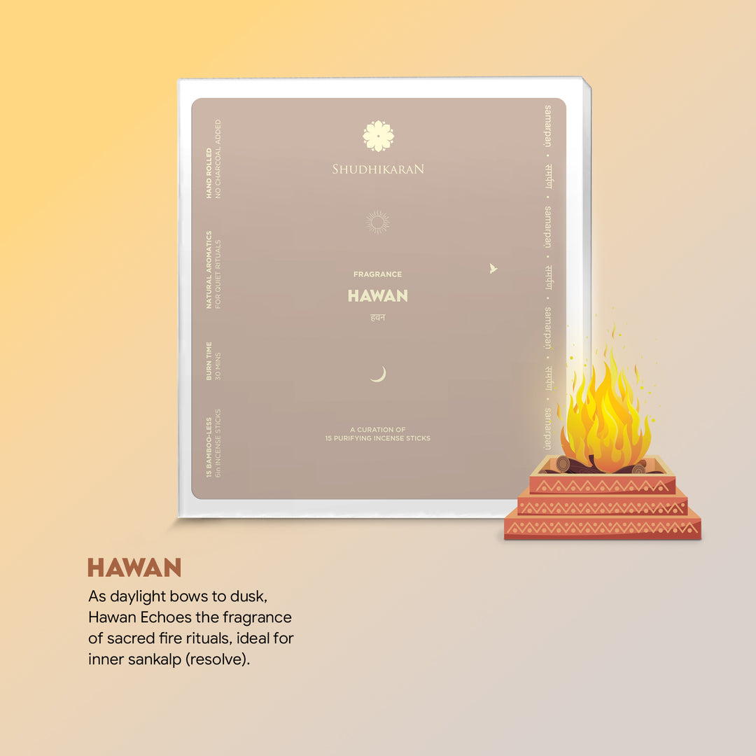 Hawan Bamboo-Less Incense Pack