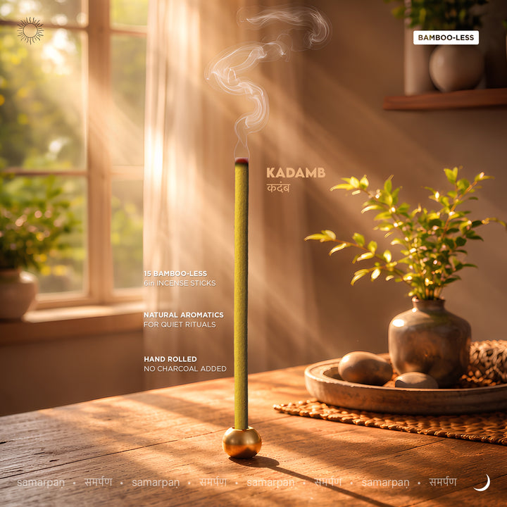Kadamb Bamboo-Less Incense Pack