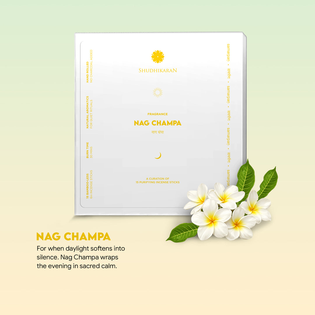 Nag Champa Bamboo-Less Incense Pack